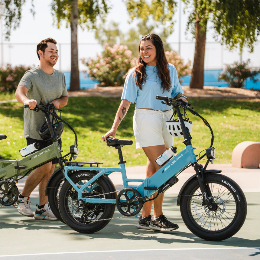 riding lectric ebike