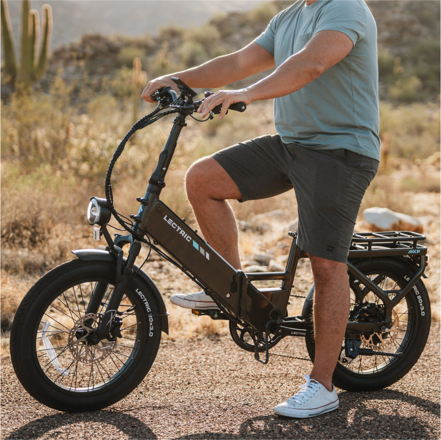 riding lectric ebike