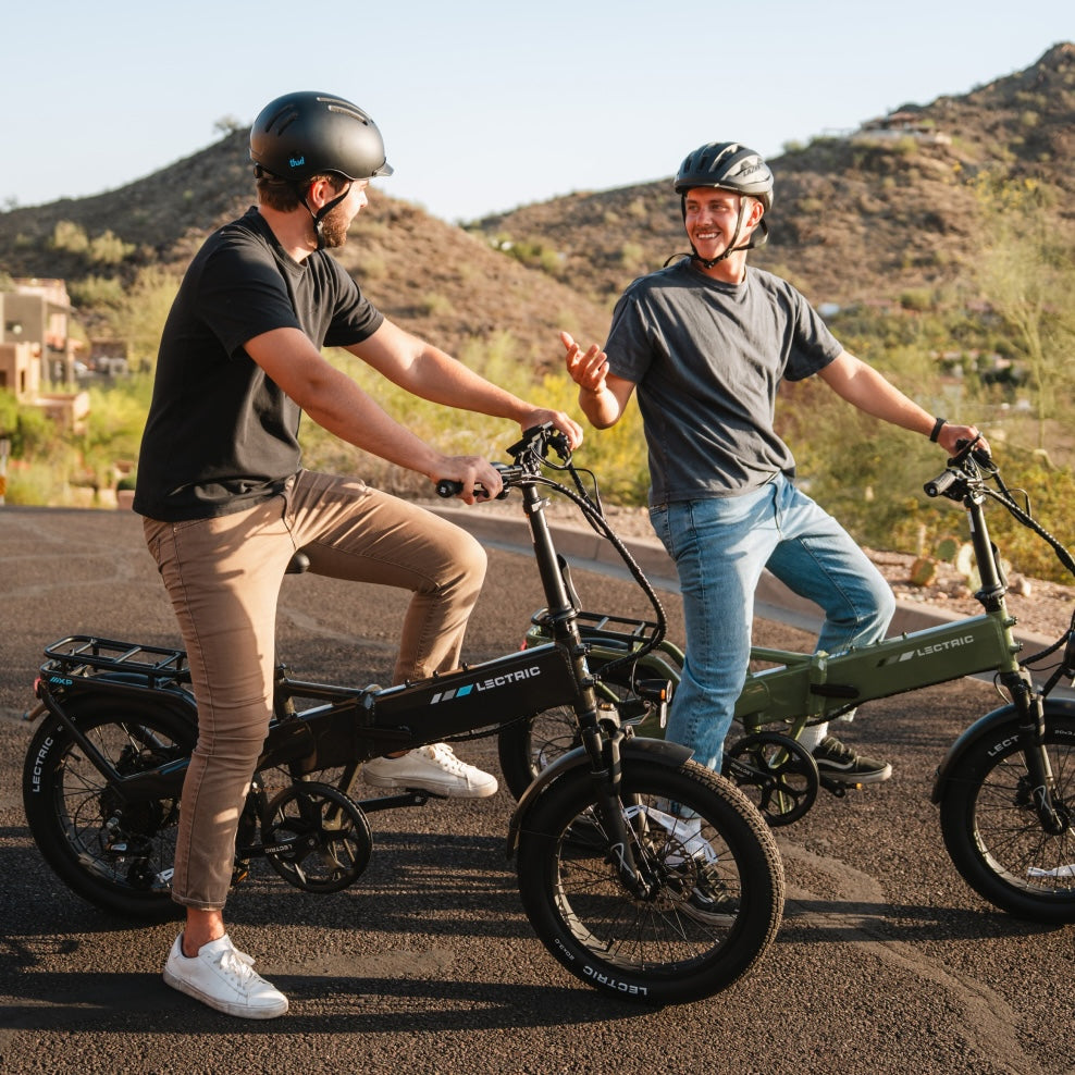 riding lectric ebike